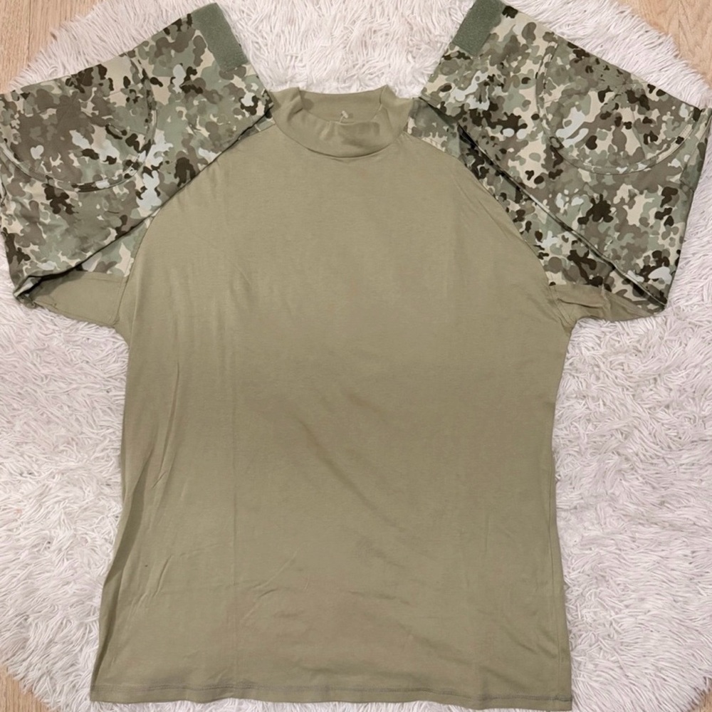 Two pairs of shirts Rothco Black Tee with Gray Digital Camo and Terraim Camo